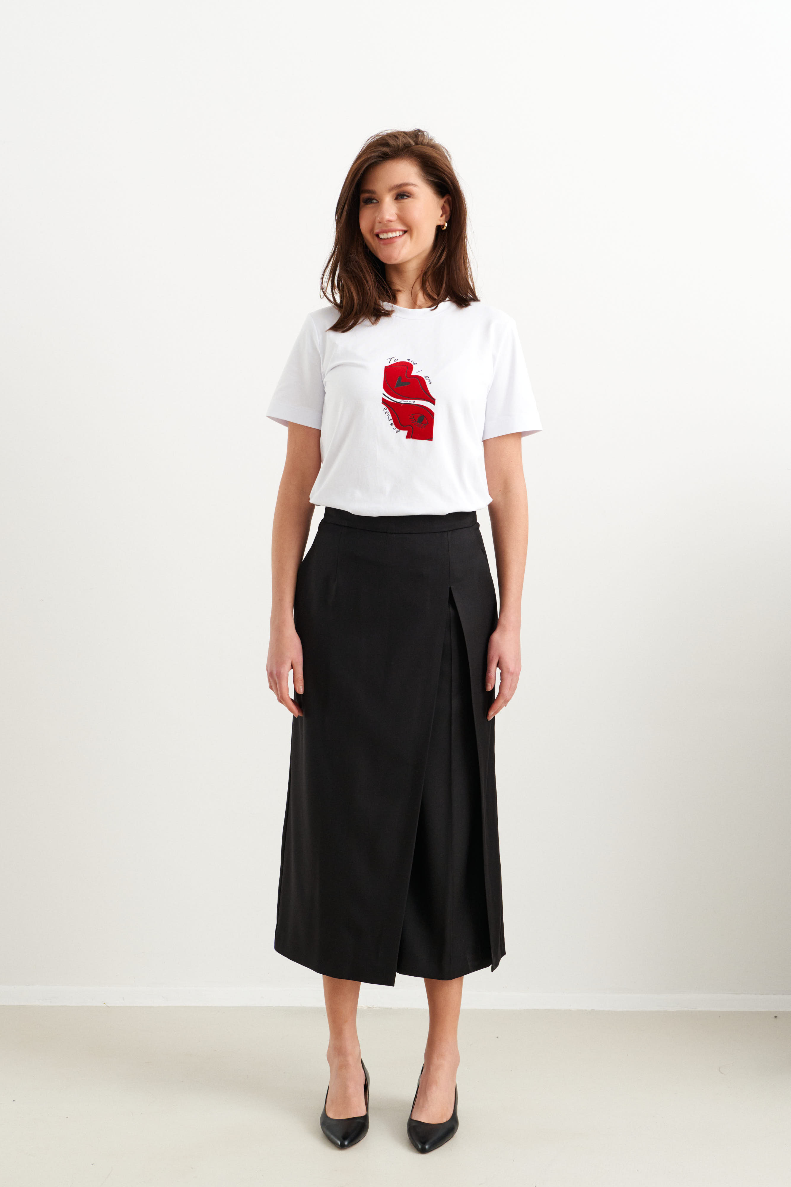 Брюки с эффектом юбки Orsetta